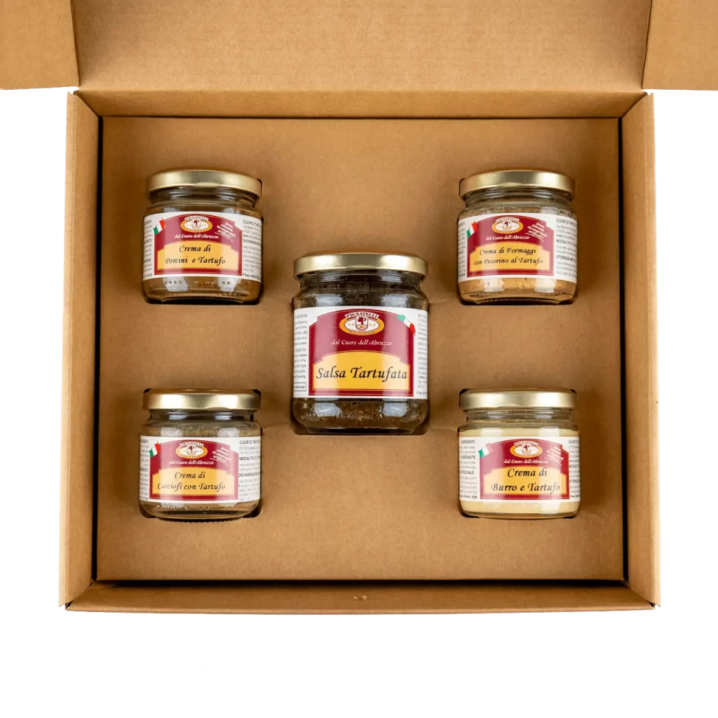 Scatola regalo con tartufo Pignatelli