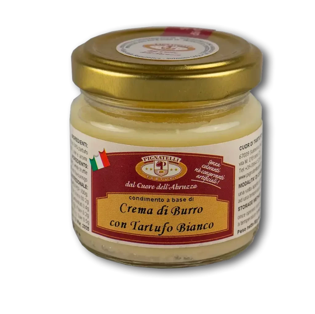 Crema di burro con tartufo bianco