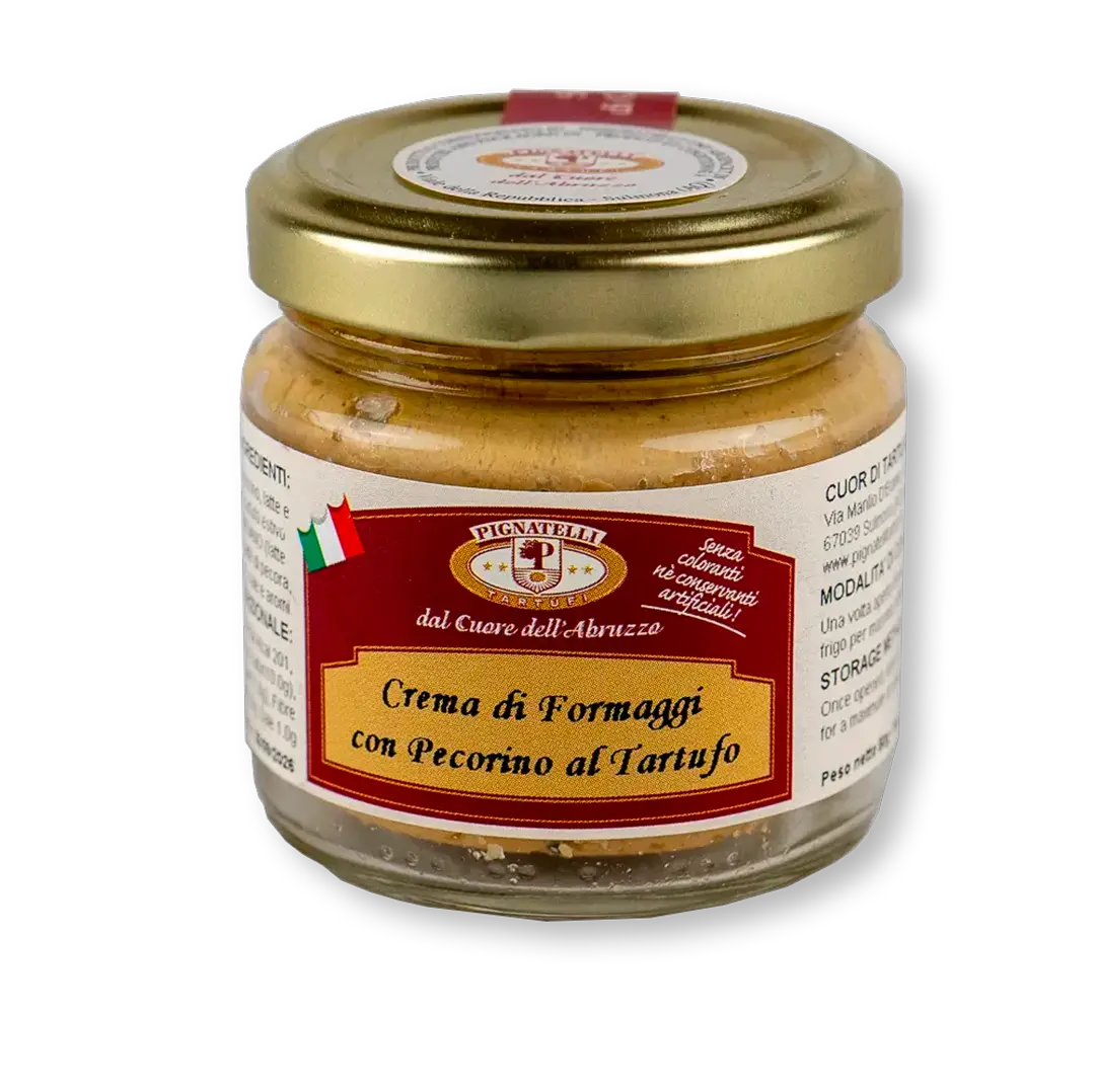 Crema di formaggi con pecorino e tartufo