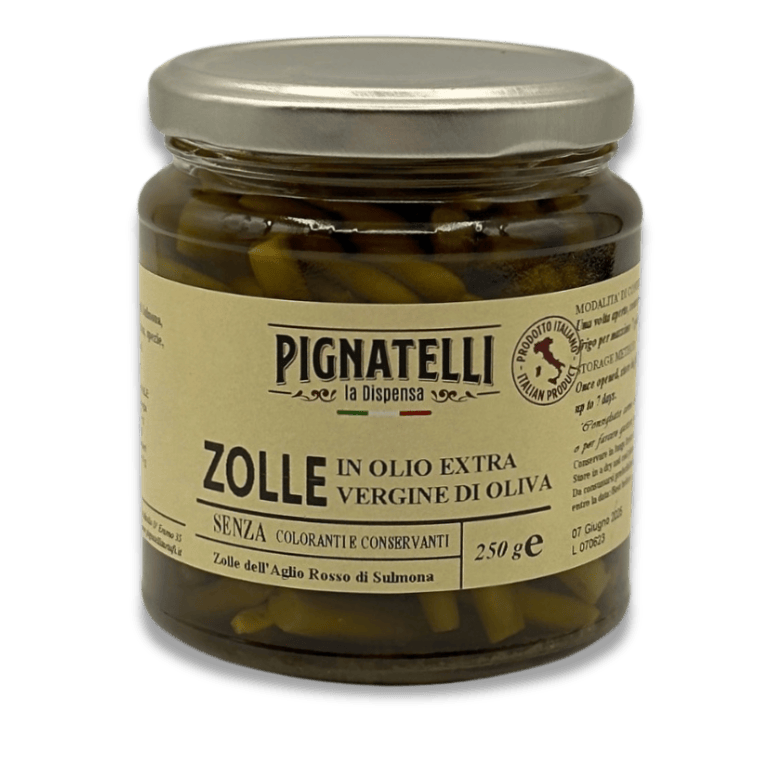 Zolle aglio rosso di Sulmona Pignatelli la dispensa