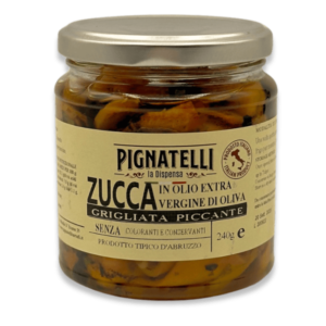 Zucca grigliata piccante Pignatelli la dispensa