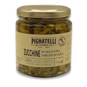 Zucchine sott'olio Pignatelli la dispensa